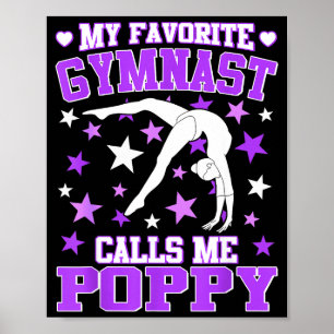Turnen Mijn favoriete turner noemt me Ppy Poster