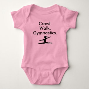 Turnen Nieuwgeboren Cadeau, Tumbling Gymnast Romper