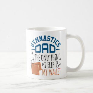 Turnen Papa het enige dat ik omdraai is mijn porte Koffiemok