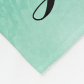 Turnen Pastel Paars Groen Persoonlijk Fleece Deken (Hoek)
