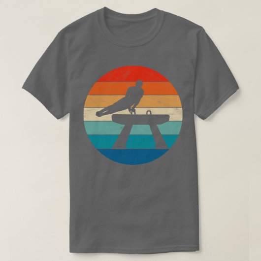 Turnen Pommel Paard T-shirt (Design voorkant)