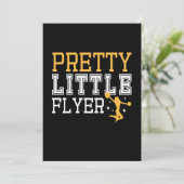 Turnen Pretty Little Flyer Kaart (Staand voorkant)
