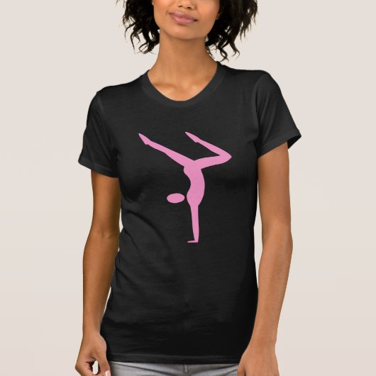 Turnen - Roze T-shirt (Voorkant)