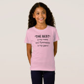 Turnen Sportieve Quote T-shirt (Voorkant volledig)