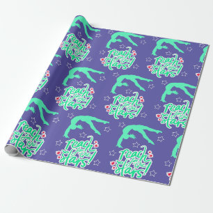 Turnen voor de Sterren Gymnastiek Tumbling Cadeaupapier