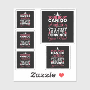 Turnen voor Meisjes - Je Lichaam Kan Alles Doen Sticker