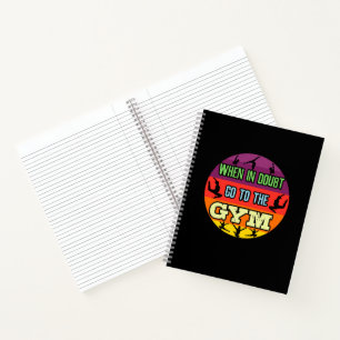 Turnen voor Vrouwen Als je twijfelt Ga naar de Gym Notitieboek