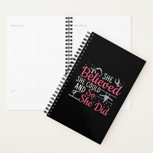 Turnen voor Vrouwen - Ze geloofde dat ze het kon Planner (Display)