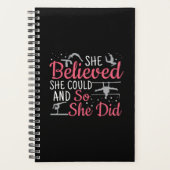 Turnen voor Vrouwen - Ze geloofde dat ze het kon Planner (Voorkant)