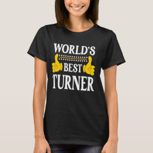 Turner Achternaam Team Familie Achternaam World's T-shirt