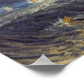 Turner - Bell Rock Lighthouse Poster (Hoek)