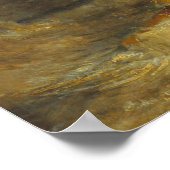 Turner - calamiteit bij Zee Poster (Hoek)