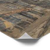 Turner - Christelijke Kerk Gate, Canterbury Poster (Hoek)