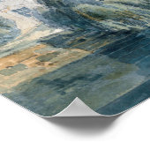 Turner - Clare Hall en King College Chapel Poster (Hoek)