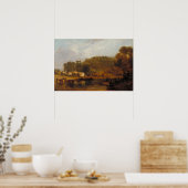 Turner - Cliveden op namen Poster (Keuken)