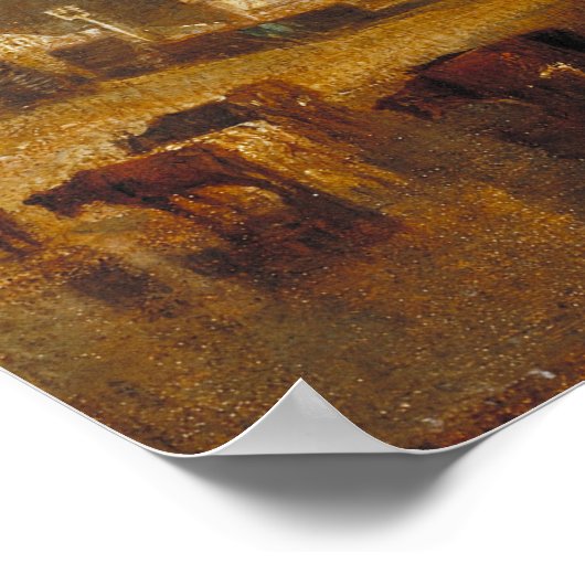 Turner - Cliveden op namen Poster (Hoek)