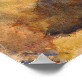 Turner - Crichton Castle, bergachtig met regenboog Poster (Hoek)