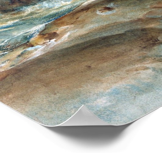 Turner - Devil's Bridge, St Gotthard's Pass Poster (Hoek)