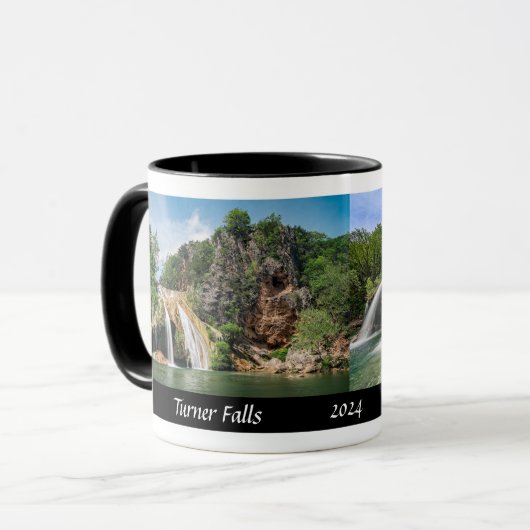 Turner Falls Oklahoma - Designer Koffie Mok (Voorkant links)