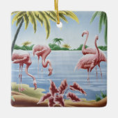 Turner Flamingo Ornament (Voorkant)