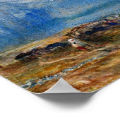 Turner - Fluelen Ochtend, uitzicht op het meer Poster (Hoek)