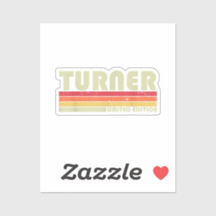 TURNER Grappige Functie Titel Beroep Verjaardag We Sticker