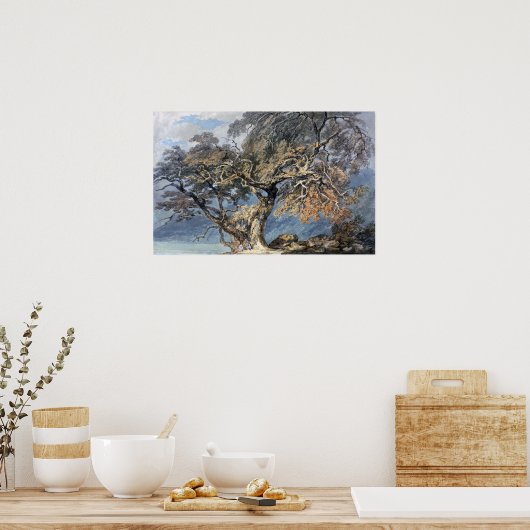 Turner - Grote boom Poster (Keuken)