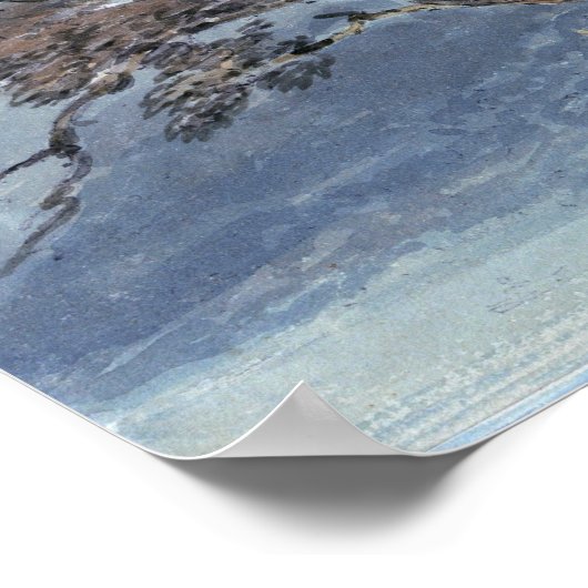 Turner - Grote boom Poster (Hoek)