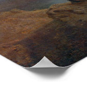 Turner - Harlech Castle van Twgwyn Ferry Summer Poster (Hoek)