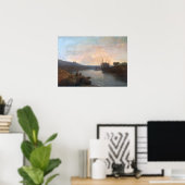 Turner - Harlech Castle Vanaf Twgwyn Ferry Zomer Poster (Thuiskantoor)