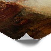 Turner - haven van Dieppe Poster (Hoek)