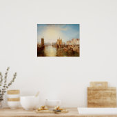 Turner - haven van Dieppe Poster (Keuken)