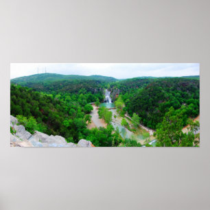 Turner Herfsten Area Bird-Eye Uitzicht - I (Color Poster