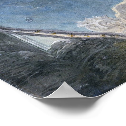 Turner - Interior of St. John's Palace, Eltham Poster (Hoek)