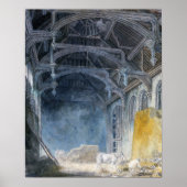 Turner - Interior of St. John's Palace, Eltham Poster (Voorkant)