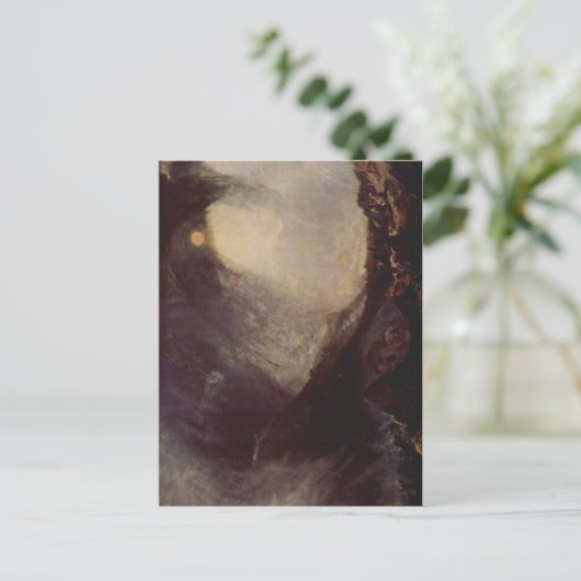 Turner, Joseph Mallord William Schneesturm: Hannib Briefkaart (Staand voorkant)