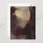 Turner, Joseph Mallord William Schneesturm: Hannib Briefkaart (Voorkant / Achterkant)