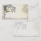 Turner Joseph Mallord William Visitekaartje (Voorkant / Achterkant)