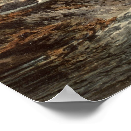 Turner - Llanthony Abbey, Monmouthshire Poster (Hoek)