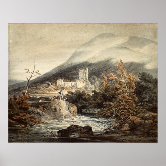 Turner - Llanthony Abbey, Monmouthshire Poster (Voorkant)