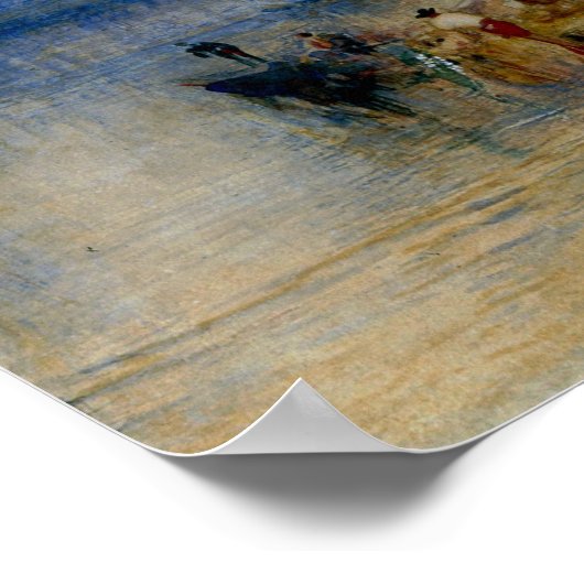 Turner - Lucerne uit het meer Poster (Hoek)