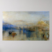 Turner - Lucerne uit het meer Poster (Voorkant)