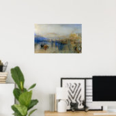 Turner - Lucerne vanuit het meer Poster (Thuiskantoor)