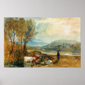 Turner - Lulworth Castle Dorset Poster (Voorkant)