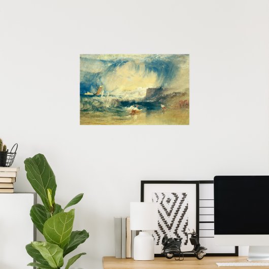 Turner - Lyme Regis Dorsetshire England Poster (Thuiskantoor)