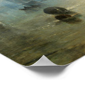 Turner - mannen koppen in steenkool met maanlicht poster (Hoek)