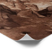 Turner - Mer de Glace vallei van Chamonix Savoy Poster (Hoek)