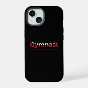 Turner - Minimalistische moderne gymnastiek woord iPhone 15 Case