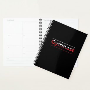 Turner - Minimalistische moderne gymnastiek woord Planner