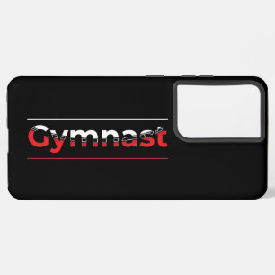 Turner - Minimalistische moderne gymnastiek woord Samsung Galaxy Hoesje